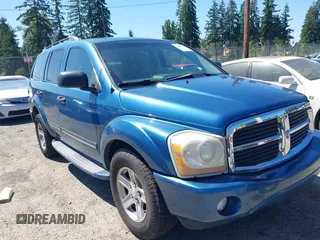 2004 Dodge Durango Limited with VIN 1D8HD58D74F122886, listed as a IAAI auction lot 42624592 with 203,577 mi miles and . Bid and sale history available at DreamBid. Image 1.