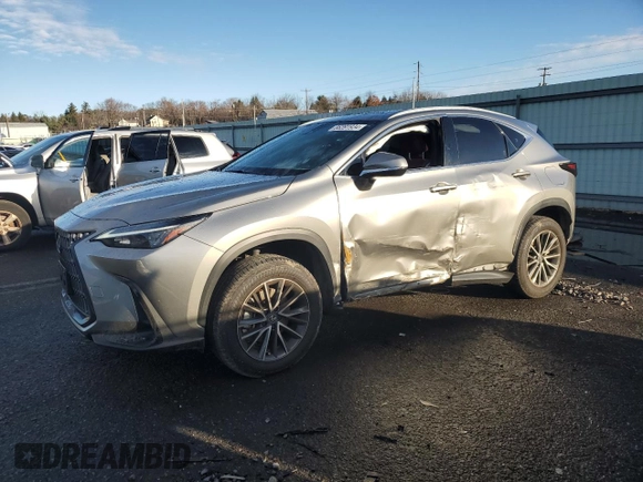 2024 Lexus NX with VIN JTJAGCEZ1R2016327, listed as a Copart auction lot 86391934 with 8,712 mi miles and Salvage Title. Bid and sale history available at carsss.com. Image 1.