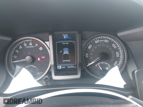 2021 Toyota Tacoma SR with VIN 5TFCZ5AN3MX258746, listed as a IAAI auction lot 42252967 with 62,095 mi miles and . Bid and sale history available at DreamBid. Image 7.