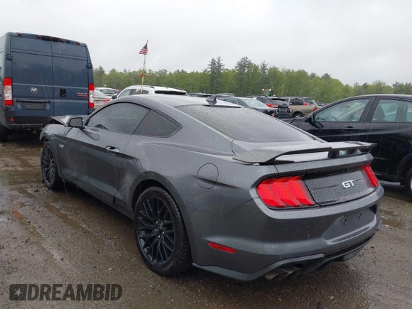 2022 Ford Mustang GT with VIN 1FA6P8CF1N5108602, listed as a IAAI auction lot 39889660 with 21,711 mi miles and . Bid and sale history available at DreamBid. Image 3.