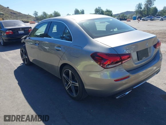 2019 Mercedes-Benz A 220 with VIN WDD3G4EB1KW021407, listed as a IAAI auction lot 41637885 with 47,820 mi miles and . Bid and sale history available at DreamBid. Image 3.