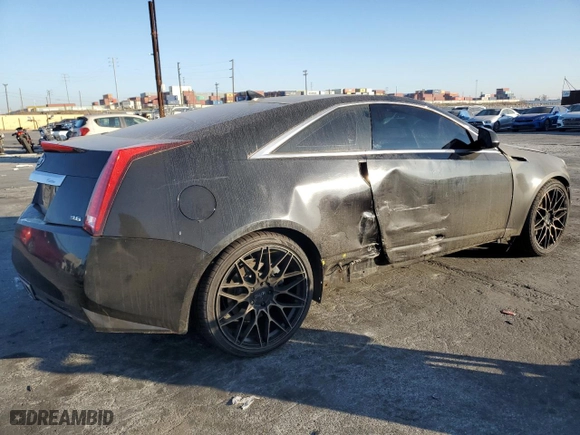 2011 Cadillac CTS Coupe with VIN 1G6DA1ED9B0156253, listed as a Copart auction lot 83859334 with 139,657 mi miles and Salvage Title. Bid and sale history available at carsss.com. Image 3.