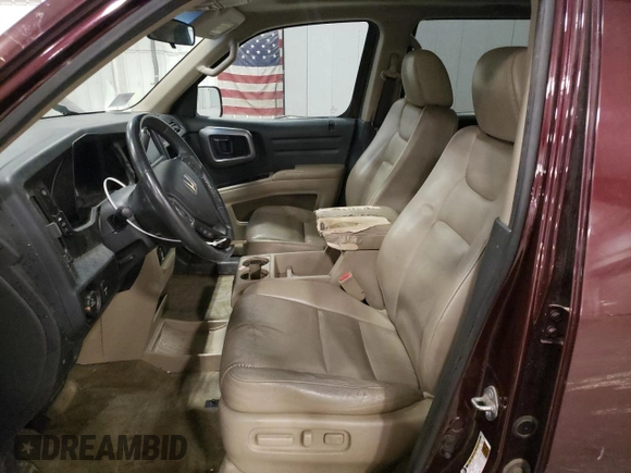 2010 Honda Ridgeline RTL with VIN 5FPYK1F57AB008743, listed as a Copart auction lot 78138974 with 184,255 mi miles and Salvage Title. Bid and sale history available at carsss.com. Image 7.