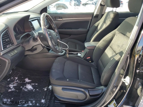 2017 Hyundai Elantra SE with VIN KMHD84LF3HU304957, listed as a Copart auction lot 42901775 with 79,512 mi miles and Salvage Title. Bid and sale history available at carsss.com. Image 7.