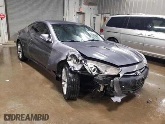 2015 Hyundai Genesis Coupe 3.8L Base with VIN KMHHT6KJ4FU128421, listed as a Copart auction lot 83052144 with 66,571 mi miles and Salvage title. Bid and sale history available at DreamBid. Image 4.
