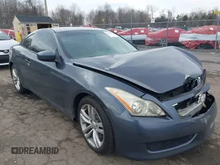 2010 Infiniti G37 Coupe x with VIN JN1CV6EL3AM153456, listed as a IAAI auction lot 41714729 with 203,657 mi miles. Bid and sale history available at carsss.com. Image 1.