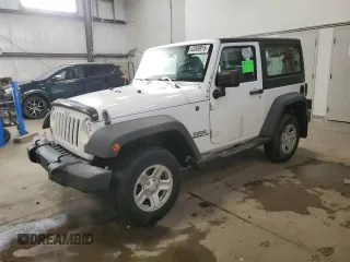 2011 Jeep Wrangler Sport with VIN 1J4AA2D12BL555530, listed as a Copart auction lot 42049915 with 83,349 mi miles and Salvage Title. Bid and sale history available at carsss.com. Image 1.