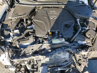 2020 Infiniti Q60 Luxe with VIN JN1EV7EK5LM340867, listed as a Copart auction lot 74390004 with 69,613 mi miles and Salvage Title. Bid and sale history available at carsss.com. Image 11.