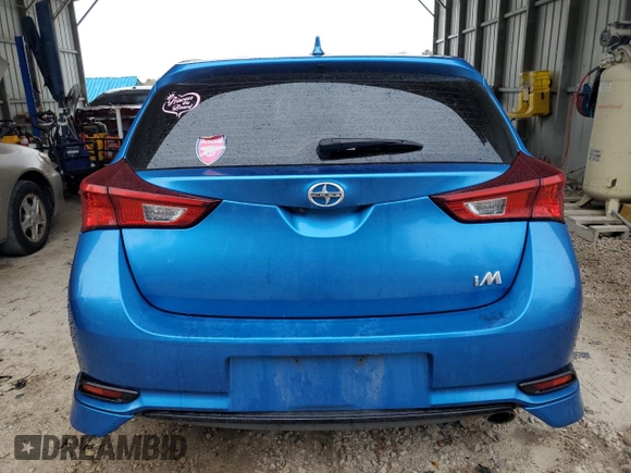 2016 Scion iM with VIN JTNKARJE9GJ521416, listed as a Copart auction lot 49385435 with 81,750 mi miles and Salvage Title. Bid and sale history available at carsss.com. Image 6.