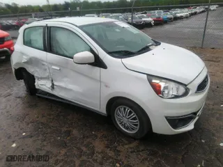 2017 Mitsubishi Mirage ES with VIN ML32A3HJ7HH018032, listed as a IAAI auction lot 41973582 with 71,293 mi miles. Bid and sale history available at carsss.com. Image 1.