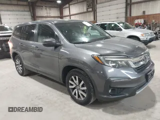 2019 Honda Pilot EX-L with VIN 5FNYF6H51KB099825, listed as a IAAI auction lot 42421688 with 51,370 mi miles and . Bid and sale history available at DreamBid. Image 1.