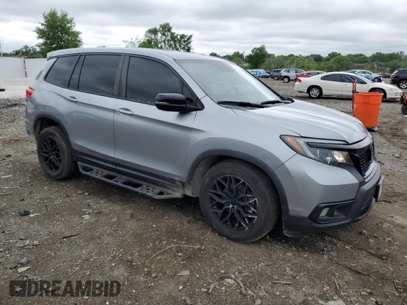 2019 Honda Passport EX-L with VIN 5FNYF8H52KB030914, listed as a Copart auction lot 55708015 with 103,784 mi miles and Salvage title. Bid and sale history available at DreamBid. Image 4.