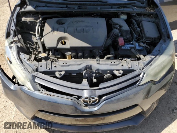 2016 Toyota Corolla L with VIN 5YFBURHE8GP411938, listed as a Copart auction lot 49212815 with 124,675 mi miles and Salvage Title. Bid and sale history available at DreamBid. Image 11.