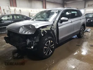 2023 Volkswagen Tiguan S with VIN 3VVFB7AX2PM100814, listed as a Copart auction lot 79216424 with 4,748 mi miles and Salvage title. Bid and sale history available at DreamBid. Image 1.