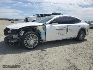 2018 Lexus LS with VIN JTHB51FF7J5003380, listed as a Copart auction lot 52611435 with 86,573 mi miles and Salvage Title. Bid and sale history available at carsss.com. Image 1.