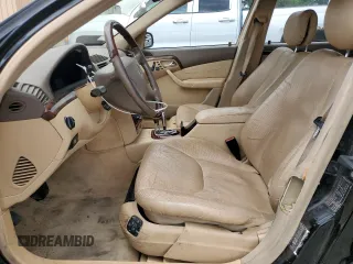 2002 Mercedes-Benz S 500 z VIN WDBNG75J62A235493, wystawiony jako Copart lot #58168615 z przebiegiem 5702 mil mil oraz Szkody całkowita. Historia ofert i sprzedaży dostępna na DreamBid. Obrazek 7.