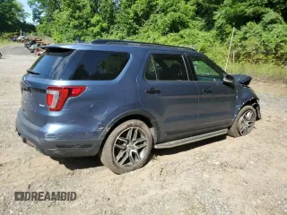 2019 Ford Explorer Sport with VIN 1FM5K8GT9KGB00263, listed as a Copart auction lot 61103165 with Not provided miles and Salvage title. Bid and sale history available at DreamBid. Image 3.