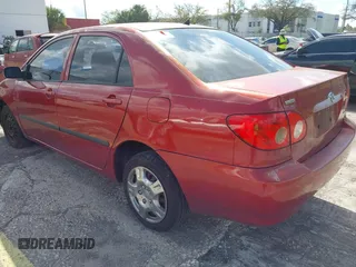 2007 Toyota Corolla CE with VIN JTDBR32E170109084, listed as a IAAI auction lot 41683621 with 218,483 mi miles and . Bid and sale history available at carsss.com. Image 3.