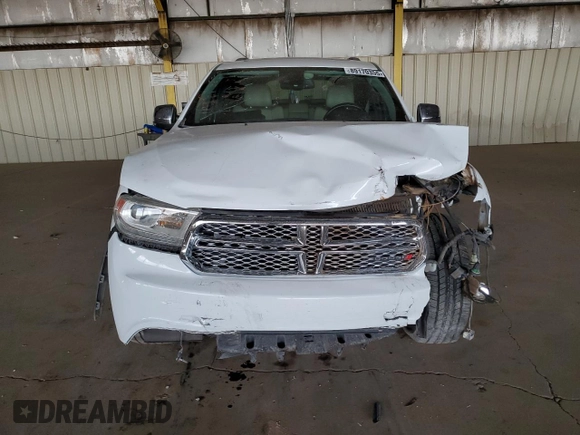 2014 Dodge Durango Citadel with VIN 1C4RDHEG2EC537071, listed as a Copart auction lot 89170355 with 108,084 mi miles and Salvage title. Bid and sale history available at DreamBid. Image 5.