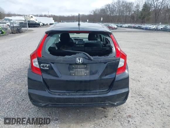 2019 Honda Fit LX with VIN 3HGGK5H43KM710749, listed as a IAAI auction lot 41834329 with 39,667 mi miles. Bid and sale history available at carsss.com. Image 16.