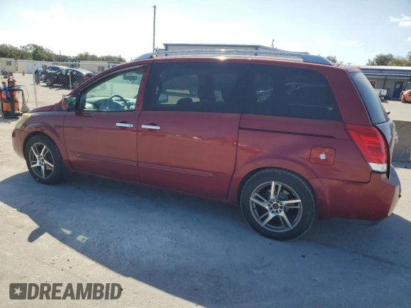 2007 Nissan Quest S with VIN 5N1BV28U87N119257, listed as a Copart auction lot 77359524 with 190,706 mi miles and Salvage Title. Bid and sale history available at carsss.com. Image 2.