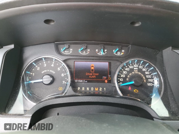 2013 Ford F-150 XL with VIN 1FTFW1ET9DFA25841, listed as a Copart auction lot 61506985 with 151,596 mi miles and Clean title. Bid and sale history available at DreamBid. Image 9.