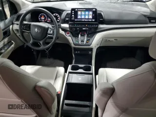 2025 Honda Odyssey EX-L с VIN 5FNRL6H66SB009185, выставлен на аукционе Copart как лот 57158115 с пробегом 8 541 миль миль и Списание • Salvage title. История ставок и продаж доступна на DreamBid. Изображение 8.
