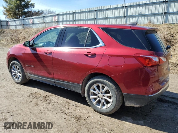 2018 Chevrolet Equinox LT with VIN 3GNAXSEV4JS501121, listed as a Copart auction lot 49255585 with 165,488 mi miles and Clean Title. Bid and sale history available at carsss.com. Image 2.