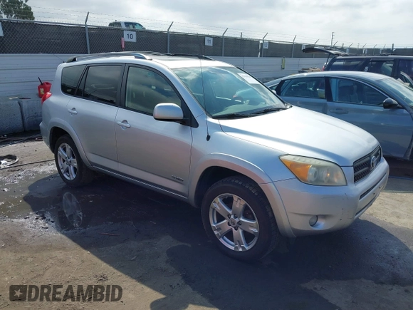2006 Toyota RAV4 Sport with VIN JTMZK32VX65000076, listed as a IAAI auction lot 41904226 with 216,262 mi miles. Bid and sale history available at carsss.com. Image 1.