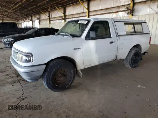 1997 Ford Ranger XLT with VIN 1FTCR10A5VTA69533, listed as a Copart auction lot 50007095 with 205,802 mi miles and Salvage Title. Bid and sale history available at carsss.com. Image 1.
