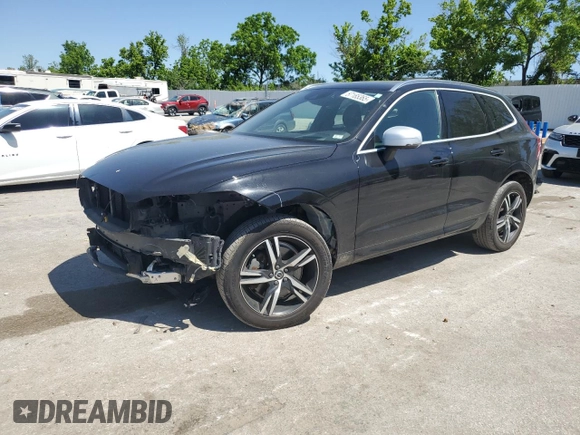 2018 Volvo XC60 R-Design z VIN YV4A22RM3J1076126, wystawiony jako Copart lot #57165365 z przebiegiem 110 865 mil mil oraz Szkoda całkowita • Salvage title. Historia ofert i sprzedaży dostępna na DreamBid. Obrazek 1.