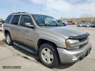 2002 Chevrolet TrailBlazer LTZ with VIN 1GNDT13S722477356, listed as a Copart auction lot 52518075 with 155,521 mi miles and Salvage Title. Bid and sale history available at carsss.com. Image 4.