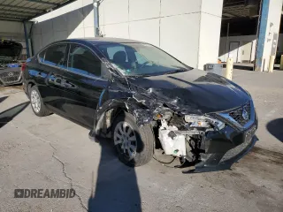 2019 Nissan Sentra SV with VIN 3N1AB7AP1KY400356, listed as a Copart auction lot 82447884 with 74,251 mi miles and Salvage Title. Bid and sale history available at DreamBid. Image 4.