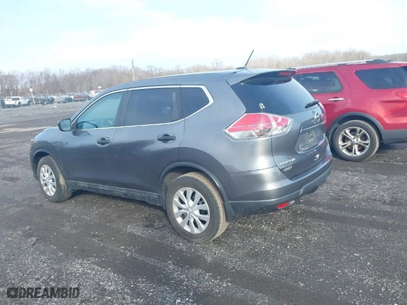 2016 Nissan Rogue SV with VIN 5N1AT2MT5GC786782, listed as a IAAI auction lot 41460155 with 122741 miles. Bid and sale history available at carsss.com. Image 14.
