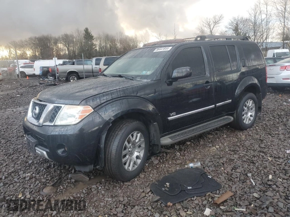2008 Nissan Pathfinder LE with VIN 5N1BR18BX8C622606, listed as a Copart auction lot 86441644 with 234,192 mi miles and Salvage Title. Bid and sale history available at carsss.com. Image 1.