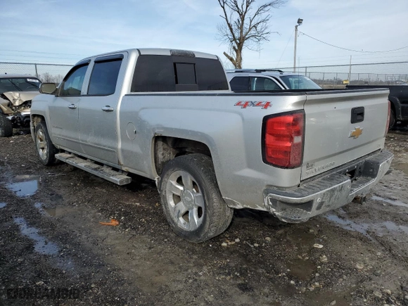 2014 Chevrolet Silverado 1500 LTZ with VIN 3GCUKSEC0EG453855, listed as a Copart auction lot 46434885 with 0 mi miles and Salvage Title. Bid and sale history available at carsss.com. Image 2.