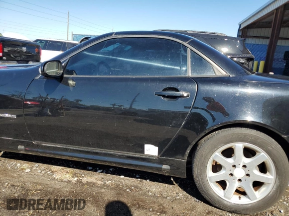 2002 Mercedes-Benz SLK-Class 2.3L Kompressor with VIN WDBKK49F92F254662, listed as a Copart auction lot 43461805 with 107,162 mi miles and Non Repairable. Bid and sale history available at carsss.com. Image 12.