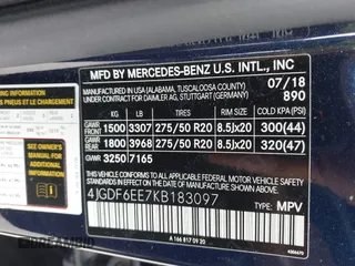 2019 Mercedes-Benz GLS 450 z VIN 4JGDF6EE7KB183097, wystawiony jako IAAI lot #42111696 z przebiegiem 93 572 mil mil oraz . Historia ofert i sprzedaży dostępna na DreamBid. Obrazek 9.