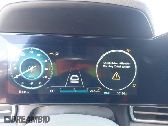 2023 Hyundai Elantra SEL with VIN KMHLS4AG0PU568113, listed as a IAAI auction lot 41725253 with 20,130 mi miles and . Bid and sale history available at DreamBid. Image 7.
