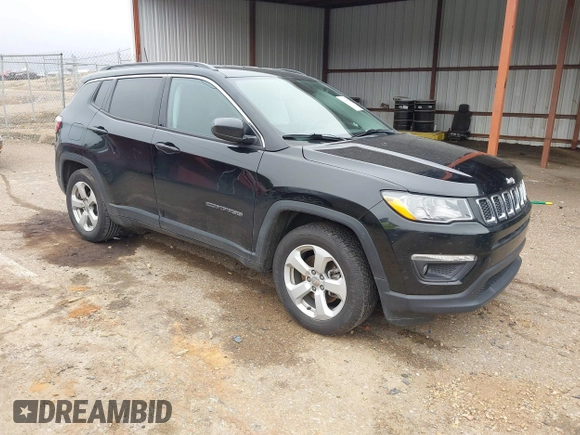 2021 Jeep Compass Latitude z VIN 3C4NJCBBXMT518158, wystawiony jako IAAI lot #41485058 z przebiegiem 95 309 mil mil oraz . Historia ofert i sprzedaży dostępna na DreamBid. Obrazek 1.