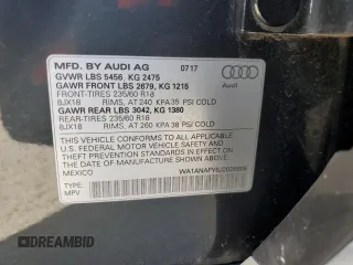 2018 Audi Q5 Premium z VIN WA1ANAFY6J2026806, wystawiony jako Copart lot #62064485 z przebiegiem 170 258 mil mil oraz Czysty tytuł • Clean title. Historia ofert i sprzedaży dostępna na DreamBid. Obrazek 13.