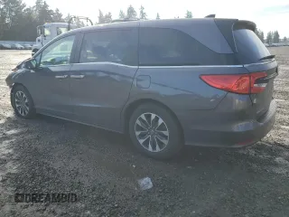 2022 Honda Odyssey EX-L with VIN 5FNRL6H74NB060729, listed as a Copart auction lot 46912765 with 41,023 mi miles and Salvage Title. Bid and sale history available at DreamBid. Image 2.