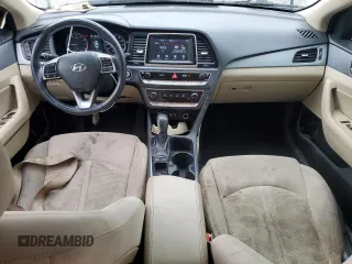2018 Hyundai Sonata SEL with VIN 5NPE34AFXJH658789, listed as a Copart auction lot 47558645 with 82,936 mi miles and Salvage Title. Bid and sale history available at carsss.com. Image 8.