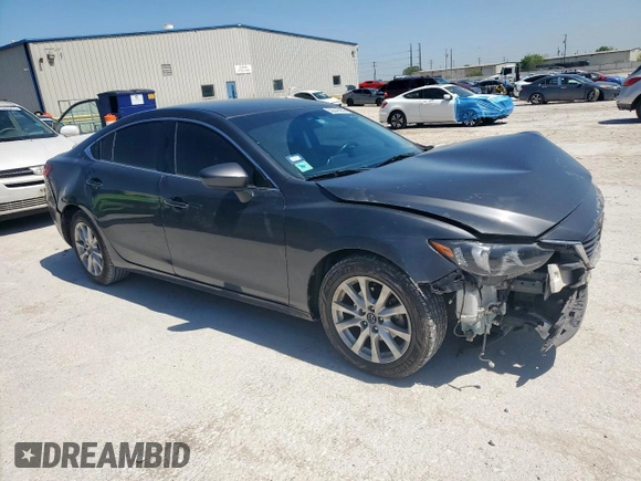 2016 Mazda 6 i Sport with VIN JM1GJ1U59G1458082, listed as a Copart auction lot 52247085 with 148,029 mi miles and Salvage Title. Bid and sale history available at DreamBid. Image 4.