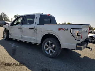 2023 Ford F-150 XL with VIN 1FTFW1E82PFB33122, listed as a Copart auction lot 58625905 with 21,184 mi miles and Salvage title. Bid and sale history available at DreamBid. Image 2.