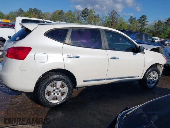 2013 Nissan Rogue S with VIN JN8AS5MTXDW043350, listed as a IAAI auction lot 42049537 with 84,573 mi miles. Bid and sale history available at carsss.com. Image 14.