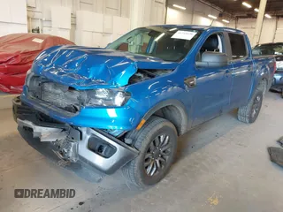 2021 Ford Ranger XL with VIN 1FTER4FH1MLD50693, listed as a IAAI auction lot 41745520 with 72,055 mi miles. Bid and sale history available at carsss.com. Image 2.