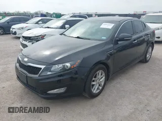 2013 Kia Optima LX with VIN 5XXGM4A70DG249828, listed as a IAAI auction lot 42074167 with 143,986 mi miles. Bid and sale history available at carsss.com. Image 6.