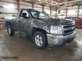 2011 Chevrolet Silverado 1500 Work Truck with VIN 1GCNCPEX4BZ156097, listed as a Copart auction lot 44471525 with 154,755 mi miles and Salvage Title. Bid and sale history available at carsss.com. Image 4.