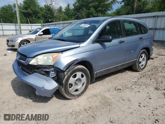 2008 Honda CR-V LX with VIN 3CZRE38318G705321, listed as a Copart auction lot 58996545 with 173,373 mi miles and Salvage title. Bid and sale history available at DreamBid. Image 1.